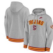 USC Trojans Men's Nike Gray Legacy Retro Pullover Hoodie